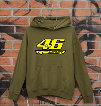 Load image into Gallery viewer, Valentino Rossi(VR 46) Unisex Hoodie for Men/Women-S(40 Inches)-Olive Green-Ektarfa.online
