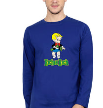 Load image into Gallery viewer, Richie Rich Full Sleeves T-Shirt for Men-Royal Blue-Ektarfa.online
