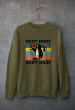 Load image into Gallery viewer, Pingu Unisex Sweatshirt for Men/Women-Olive Green-Ektarfa.online

