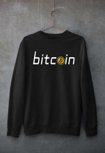 Load image into Gallery viewer, Cryptocurrency Bitcoin Unisex Sweatshirt for Men/Women-Black-Ektarfa.online
