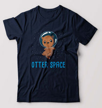 Load image into Gallery viewer, Space T-Shirt for Men-Navy Blue-Ektarfa.online
