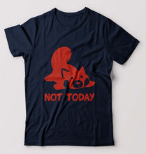 Load image into Gallery viewer, Rocket Raccoon Lazy Not Today T-Shirt for Men-Navy Blue-Ektarfa.online
