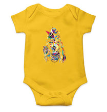 Load image into Gallery viewer, Shiv Kids Romper For Baby Boy/Girl-0-5 Months(18 Inches)-Yellow-Ektarfa.online
