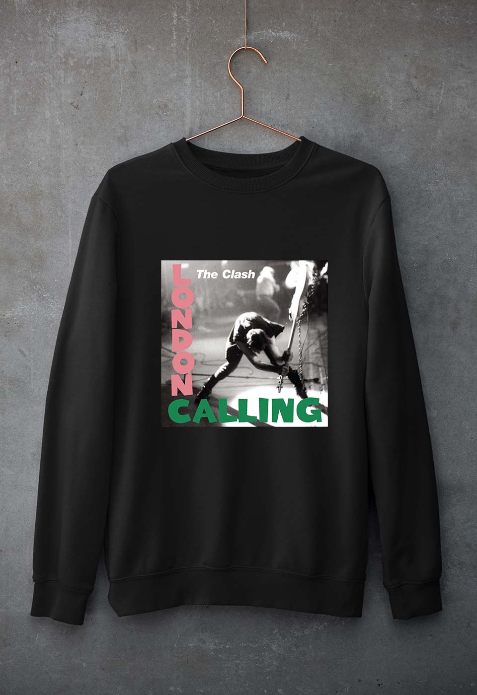 London Calling Unisex Sweatshirt for Men/Women-Black-Ektarfa.online