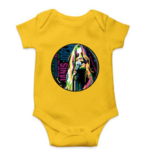 Load image into Gallery viewer, Janis Joplin Kids Romper For Baby Boy/Girl-Yellow-Ektarfa.online
