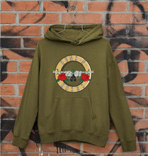 Load image into Gallery viewer, Guns and Roses Unisex Hoodie for Men/Women-S(40 Inches)-Olive Green-Ektarfa.online

