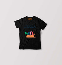 Load image into Gallery viewer, Nope Kids T-Shirt for Boy/Girl-Black-Ektarfa.online
