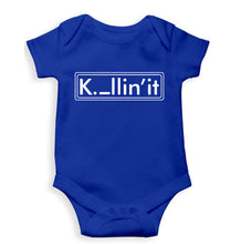 Load image into Gallery viewer, Killing it Kids Romper For Baby Boy/Girl-0-5 Months(18 Inches)-Royal Blue-Ektarfa.online
