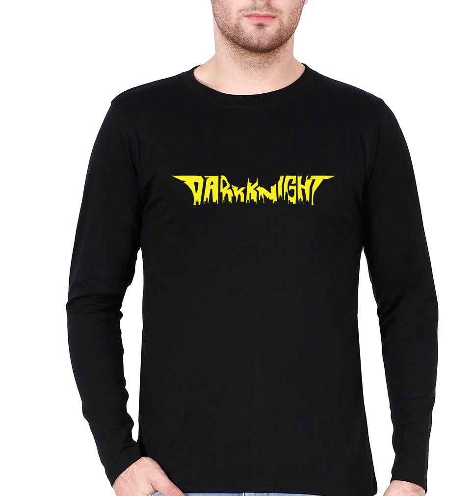 Barman Dark Kinght Full Sleeves T-Shirt for Men-Black-Ektarfa.online