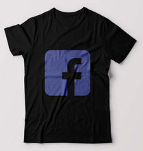 Load image into Gallery viewer, Facebook T-Shirt for Men-Black-Ektarfa.online
