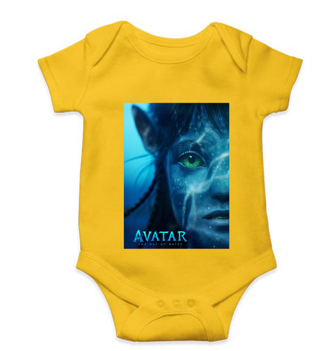 Avatar Kids Romper Kids Romper For Baby Boy/Girl-0-5 Months(18 Inches)-Yellow-Ektarfa.online