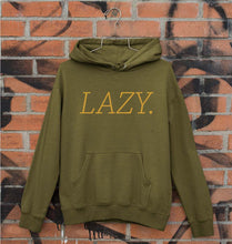 Load image into Gallery viewer, Lazy Unisex Hoodie for Men/Women-S(40 Inches)-Olive Green-Ektarfa.online
