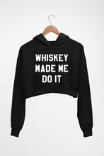 Load image into Gallery viewer, Whiskey Crop HOODIE FOR WOMEN
