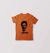 Load image into Gallery viewer, Money Heist The Professor Kids T-Shirt for Boy/Girl-Orange-Ektarfa.online
