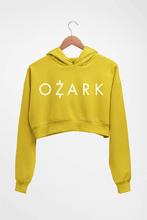 Load image into Gallery viewer, Ozark Crop HOODIE FOR WOMEN-Mustard Yellow-Ektarfa.online
