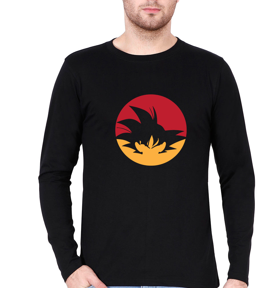 Dragon Ball Z Full Sleeves T-Shirt for Men-Black-Ektarfa.online