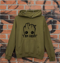 Load image into Gallery viewer, Groot Unisex Hoodie for Men/Women-Olive Green-Ektarfa.online
