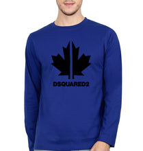 Load image into Gallery viewer, DSQUARED2 Full Sleeves T-Shirt for Men-Royal Blue-Ektarfa.online
