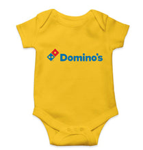 Load image into Gallery viewer, Domino&#39;s Kids Romper For Baby Boy/Girl-0-5 Months(18 Inches)-Yellow-Ektarfa.online
