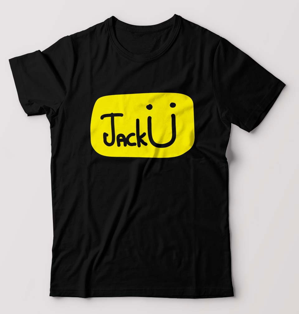 Jack u T-Shirt for Men-Black-Ektarfa.online