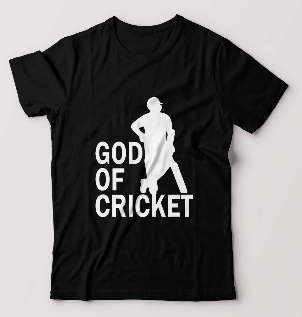 Sachin Tendulkar God T-Shirt for Men-Black-Ektarfa.online