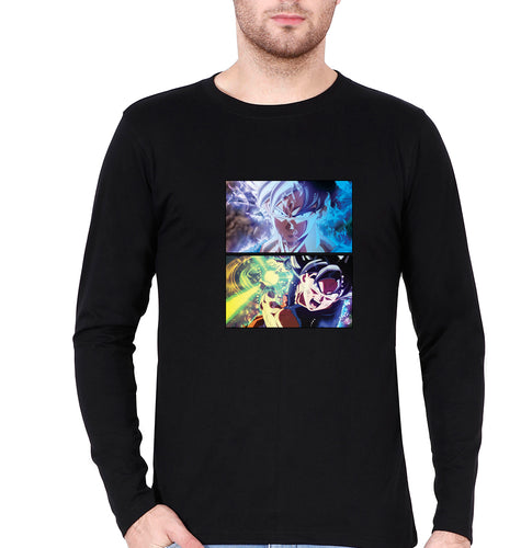 Goku Full Sleeves T-Shirt for Men-Black-Ektarfa.online