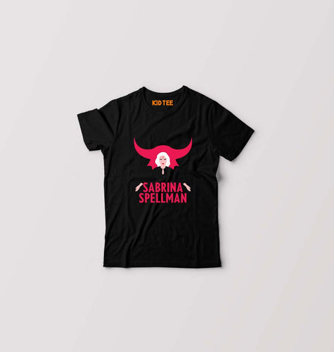 Sabrina Spellman Kids T-Shirt for Boy/Girl-Black-Ektarfa.online