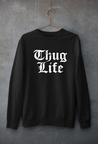 Thug Life 2Pac Unisex Sweatshirt for Men/Women-Black-Ektarfa.online
