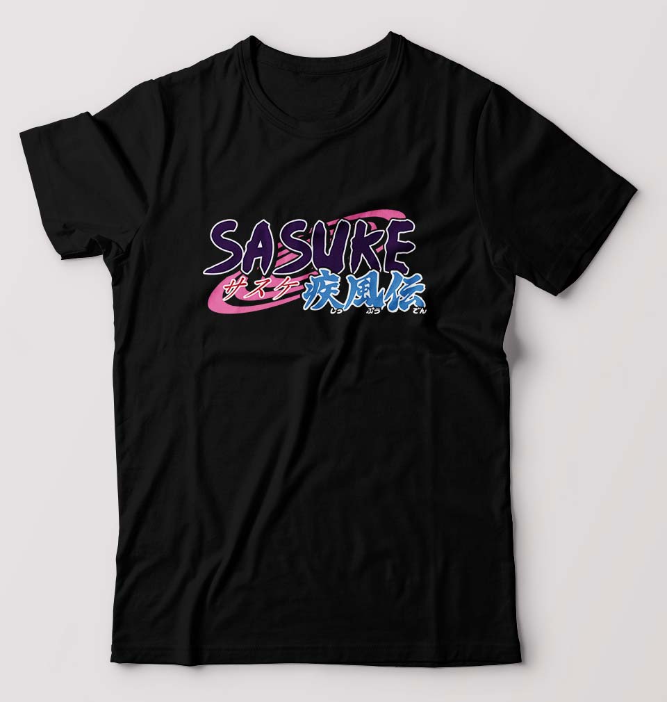 Sasuke T-Shirt for Men-Black-Ektarfa.online