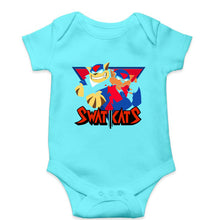 Load image into Gallery viewer, Swat Kats Kids Romper For Baby Boy/Girl-0-5 Months(18 Inches)-Sky Blue-Ektarfa.online
