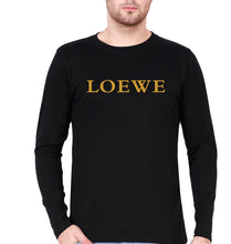 Load image into Gallery viewer, Loewe Full Sleeves T-Shirt for Men-S(38 Inches)-Black-Ektarfa.online
