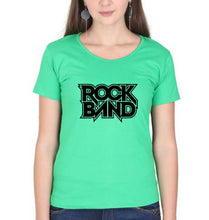 Load image into Gallery viewer, Queen Rock Band T-Shirt for Women-XS(32 Inches)-Flag Green-Ektarfa.online
