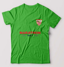 Load image into Gallery viewer, Sevilla FC 2021-22 T-Shirt for Men-S(38 Inches)-flag green-Ektarfa.online

