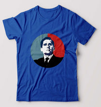Load image into Gallery viewer, Michael Scott T-Shirt for Men-Royal Blue-Ektarfa.online
