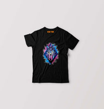 Load image into Gallery viewer, Wolf Kids T-Shirt for Boy/Girl-Black-Ektarfa.online
