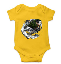 Load image into Gallery viewer, Attack on Titan Kids Romper For Baby Boy/Girl-Yellow-Ektarfa.online

