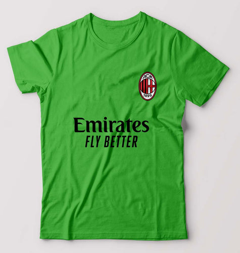 A.C. Milan 2021-22 T-Shirt for Men-flag green-Ektarfa.online
