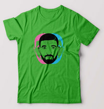 Load image into Gallery viewer, Drake T-Shirt for Men-S(38 Inches)-flag green-Ektarfa.online
