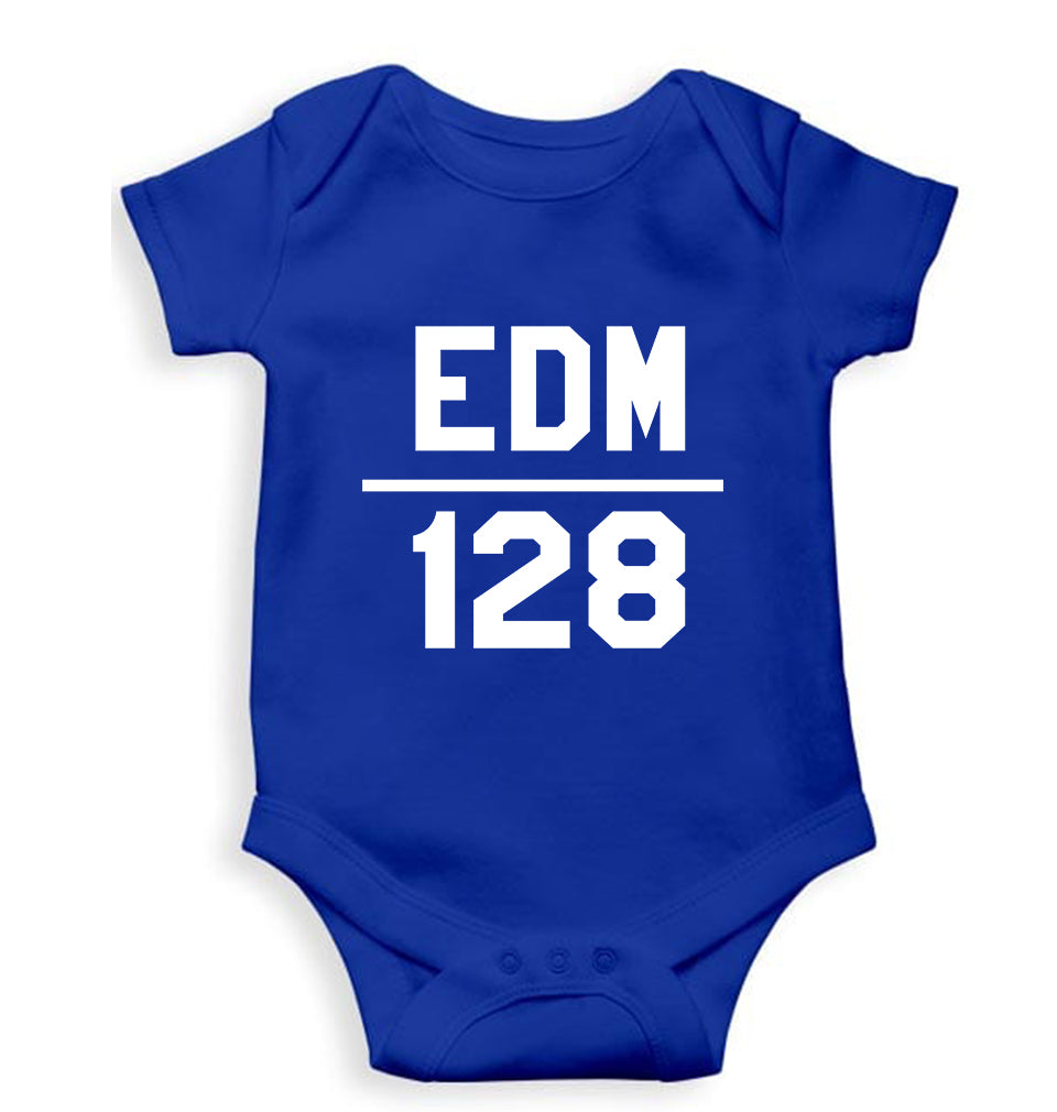 EDM Kids Romper For Baby Boy/Girl-0-5 Months(18 Inches)-Royal Blue-Ektarfa.online