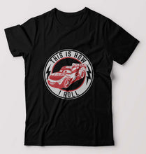 Load image into Gallery viewer, Lightning McQueen T-Shirt for Men-Black-Ektarfa.online
