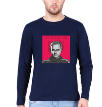 Load image into Gallery viewer, José Mourinho Full Sleeves T-Shirt for Men-S(38 Inches)-Navy Blue-Ektarfa.online
