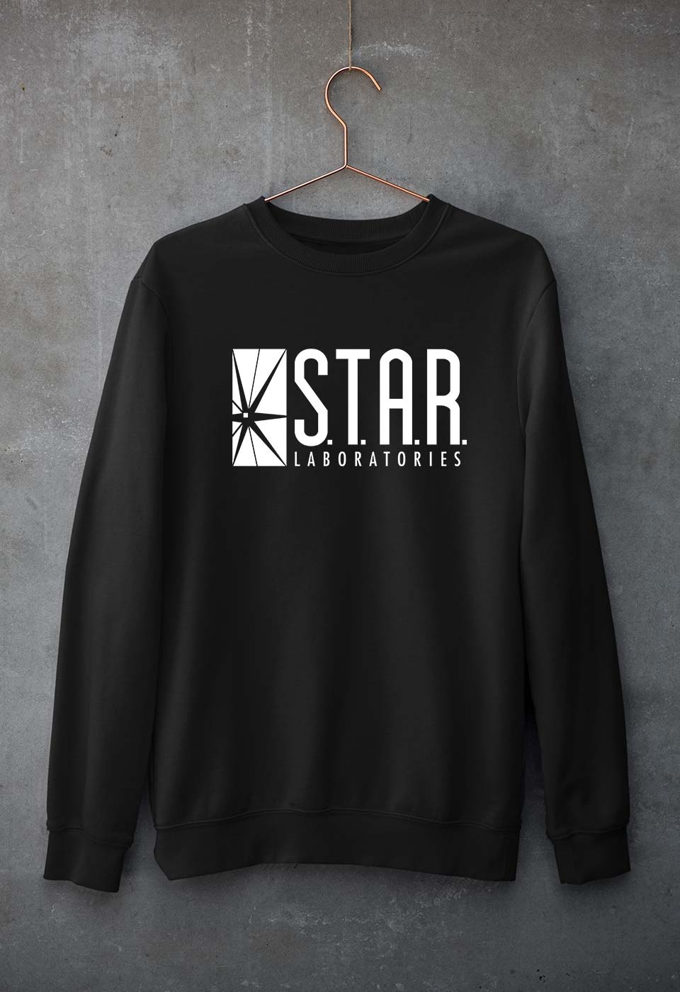 Sweat Shirt Star Labs Hoodie Womens Crewneck Sweatshirt The Flash - Main Image