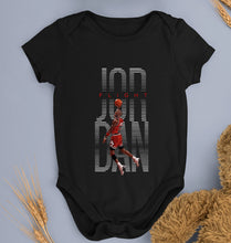 Load image into Gallery viewer, Michael Jordan Kids Romper For Baby Boy/Girl-Black-Ektarfa.online
