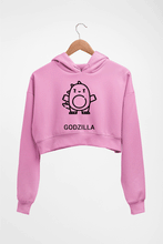 Load image into Gallery viewer, Godzilla Crop HOODIE FOR WOMEN
