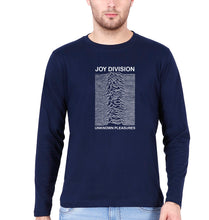 Load image into Gallery viewer, Joy Division Full Sleeves T-Shirt for Men-Navy Blue-Ektarfa.online
