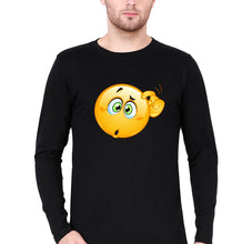 Load image into Gallery viewer, Emoji Full Sleeves T-Shirt for Men-Black-Ektarfa.online
