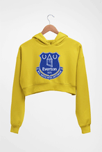 Load image into Gallery viewer, EVERTON Crop HOODIE FOR WOMEN-Mustard Yellow-Ektarfa.online
