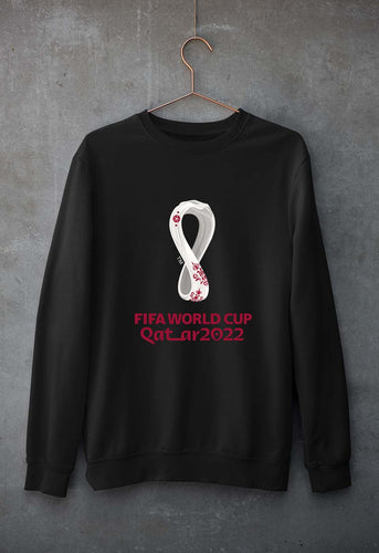 FIFA World Cup Qatar 2022 Unisex Sweatshirt for Men/Women-Black-Ektarfa.online