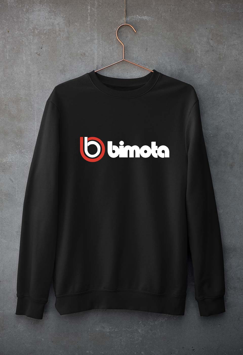 Bimota Unisex Sweatshirt for Men/Women-Black-Ektarfa.online