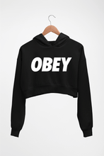 Load image into Gallery viewer, Obey Crop HOODIE FOR WOMEN

